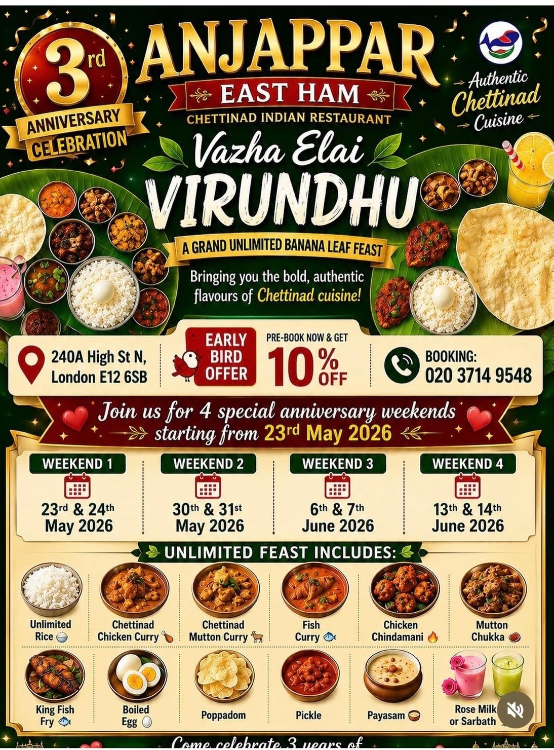 Anniversary Weekend Dates